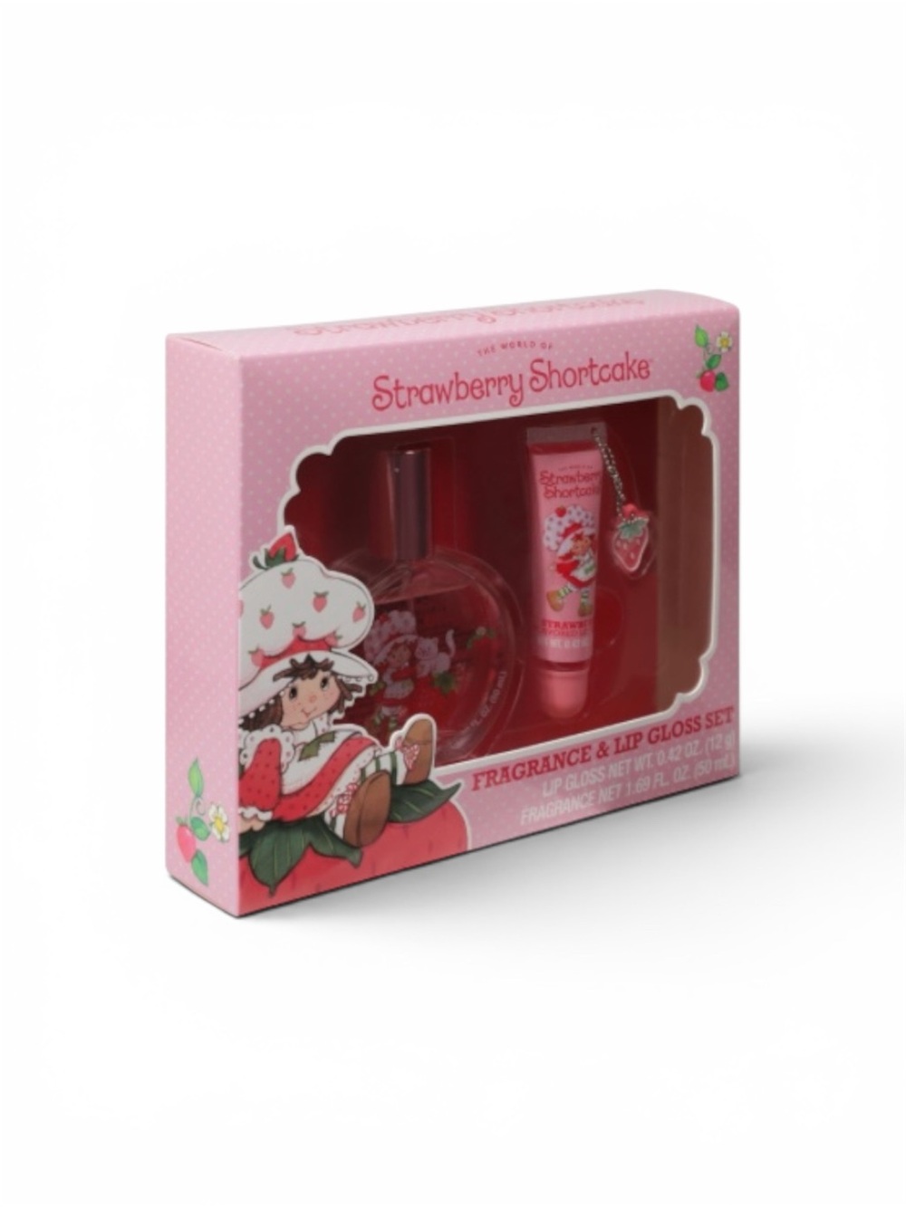 New Strawberry Shortcake Fragrance & Lip Gloss Set Gift Girl’s l - Picture 3 of 5